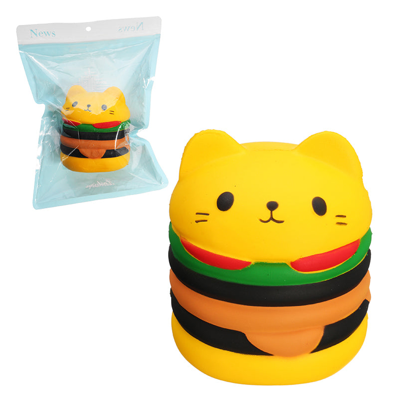 Burger cat squishy sale