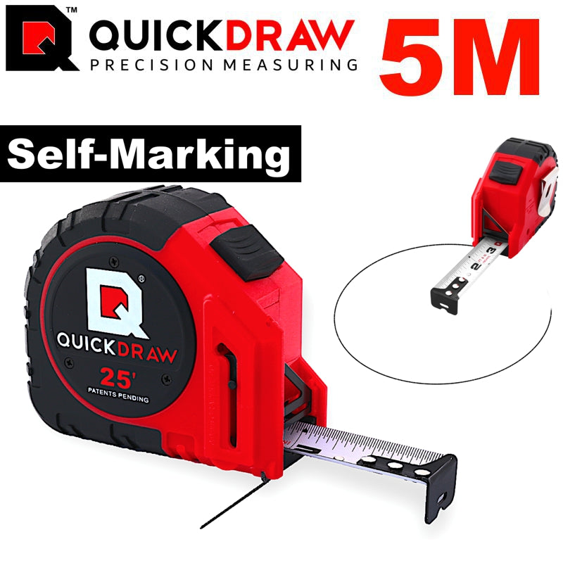 5m Tape Measure with QuickDraw Marking Function