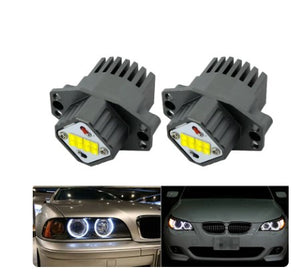 1Set/2x80W 160w LED Halo Ring Marker Angel Eyes Light Bulb White Canbus Error Free For BMW E90 E91 325i 328i 316i 320i 330i