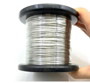 1kg/roll 304 Stainless Steel Wire Rope 0.3 mm Soft Cable rustproof Clothesline Single core wire