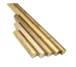 Brass Rod Round Bar diameter 10mm, length 150mm