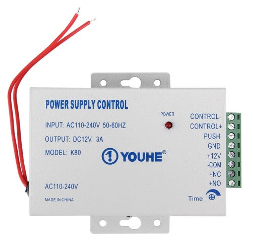 Door Entry Control Power Supply For Electric Locks 0-30 Seconds