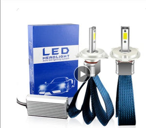 H7 Led Headlight Bulbs H1 H4 Led 9600LM H8 H9 H11 Fog Lights 9005 HB3 9006 HB4 Car Lamps Auto Turbo 12V 6000K Fanless Universal