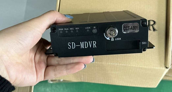 SD Remote Control HD 4CH DVR Realtime Video Recorder for Car Bus Truck RV Mobile SD MDVR