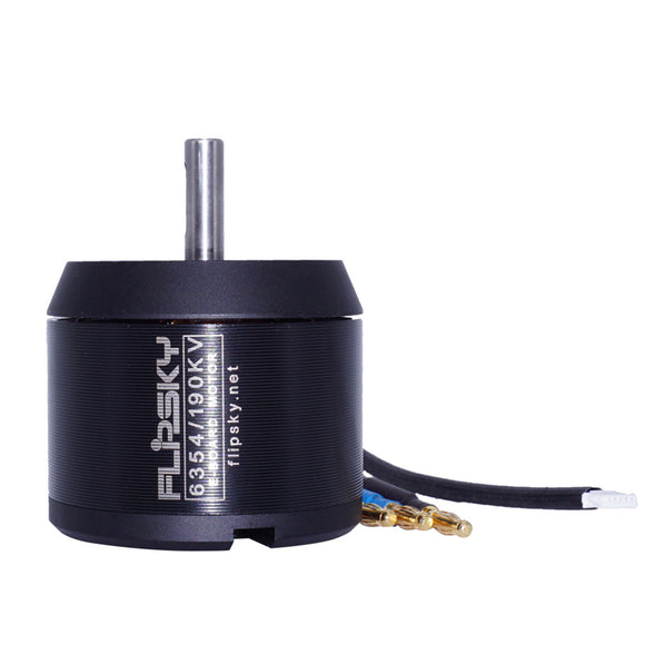 Flipsky 6354 190KV 2450W Brushless Sensored Motor Shaft 8mm for Electric Skateboard Rc Models