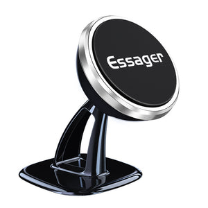 Essager Powerful Magnetic Adsorption 360 Rotation Cable Organizer Car Holder Mount for Xiaomi Mobile Phone