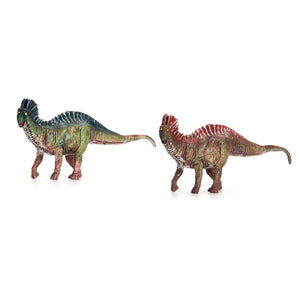 Green/Brownish Red Amargasaurus Simulation Dinosaur Model Toys Gifts Desktop Furnishing Articles