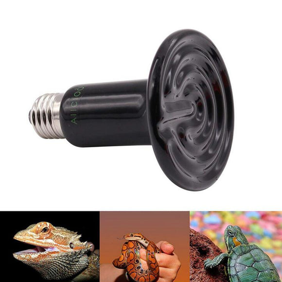 AC220V 50W 100W 150W 200W E27 Ceramic Infrared Light Pet Bulb Heat Emitter Reptile Brooder Incubator