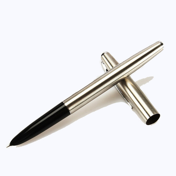 Jinhao 911 0.38mm Extremely fine Fountain pen Stainless steel Classic body Office Stationery