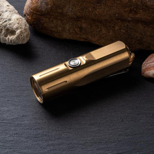 ROVYVON Aurora A29 Cu/Brass Compact High-CRI EDC Flashlight 700 Lumen Rechargeable Flashlight LED Keychain Light