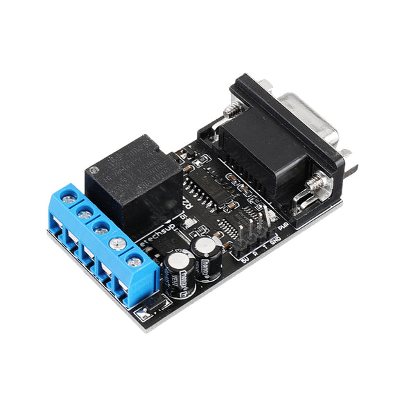 10pcs DC 12V RS232 Serial Port Delay Relay Switch Module PC COM DB9 ARM MCU UART Remote Control Board