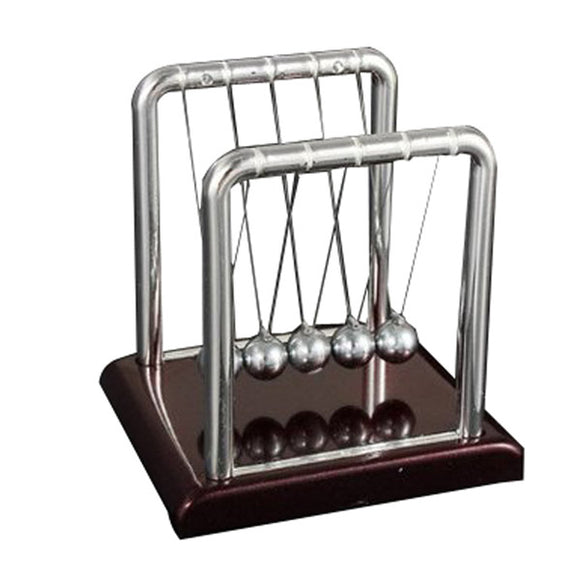 STEM Small Size Newton's Cradle Steel Balance Ball Physics Pendulum Toys