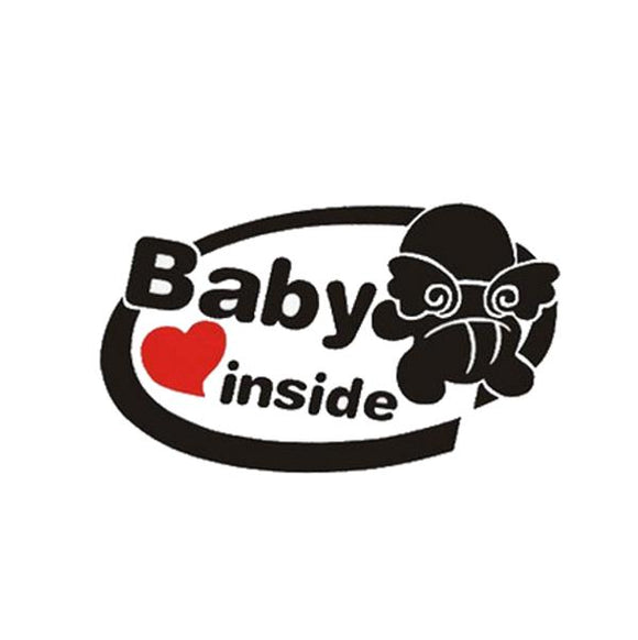 19x11cm Baby on Board Reflective Car Stickers Auto Truck Vehicle Motorcycle Decal