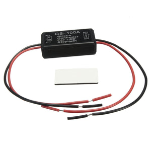 12V LED Controller Box Flash Module Universal Motorcycle Car Brake Stop Light