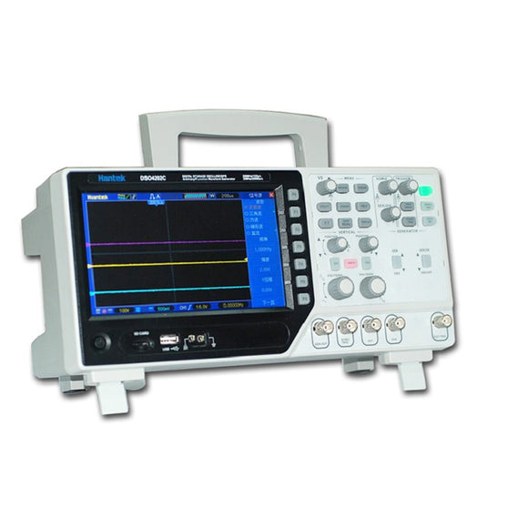 Hantek DSO4202C 2 Channel Digital Oscilloscope 1 Channel Arbitrary/Function Waveform Generator From