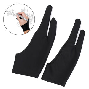 Artist Drawing Two Finger Glove For Graphics Drawing Pen Tablet Tracing Pad