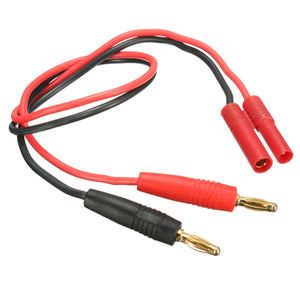 DANIU HXT-4mm Charging Connector to 4mm Banana Plug Cable Lipo Battery 12AWG Lead