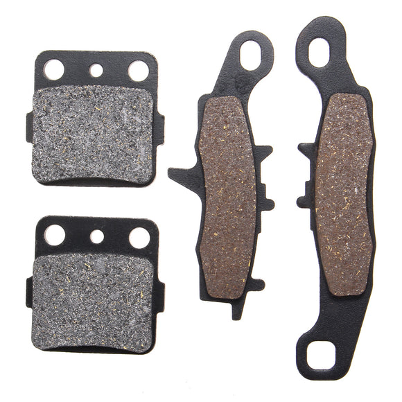 Front+Rear Brake Pads For Kawasaki KX100 Set Full Kit D1 D2 D3 D4 D5 2001-2009