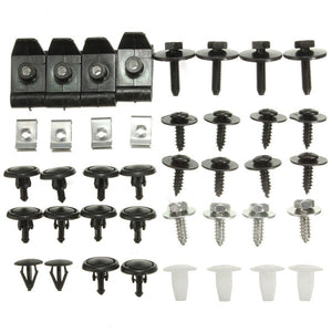 Car Engine Undertray Cover Clips Bottom Shield Guard Screws For TOYOTA AVENSIS