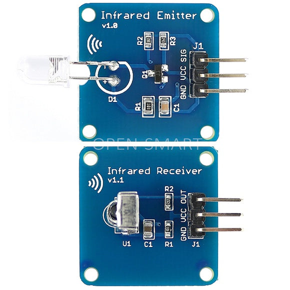 3Pair Mini 38KHz IR Infrared Transmitter Module + IR Infrared Receiver Sensor Module For Arduino