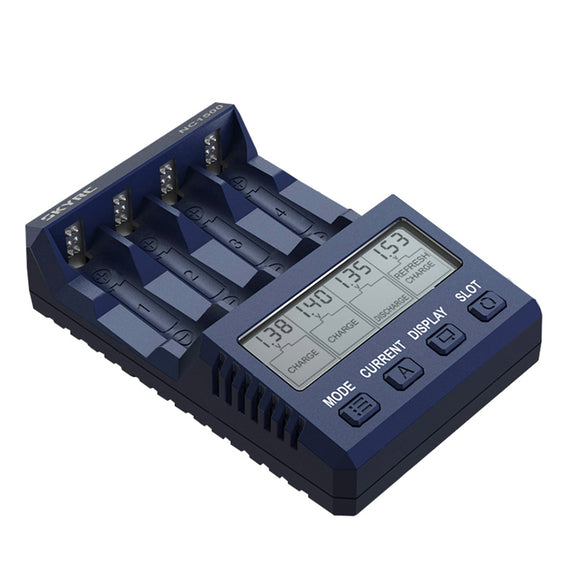 SKYRC NC1500 5V 2.1A 4 Slots LCD AA/AAA NiMH Battery Charger Discharger & Analyzer