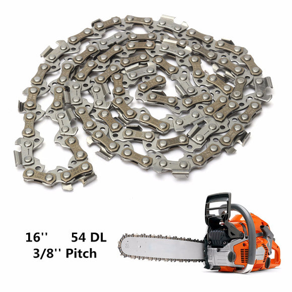 16 Inch 54 Drive Substitution Chain Saw Saw Mill Chain 3/8 Inch Links Pitch 050 Gauge