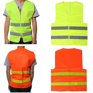 Visibility Reflective Safety Vest Waistcoat Reflective Stripes Jacket