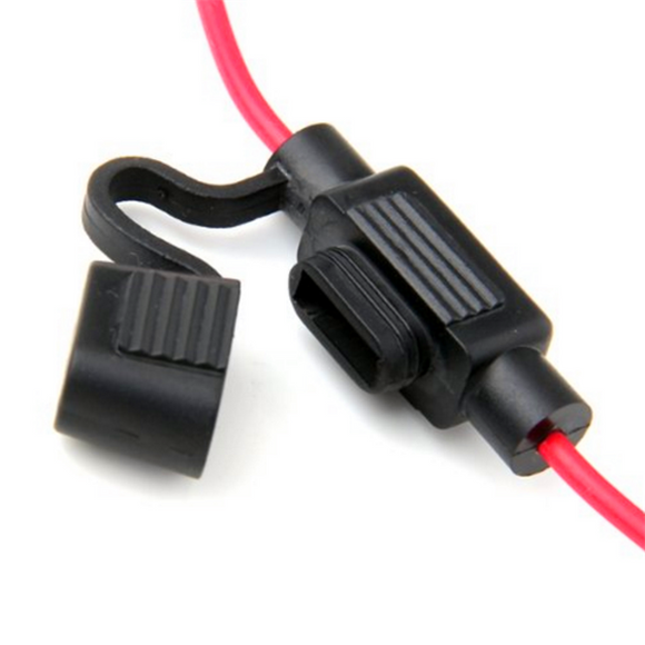 HS-912 Medium Waterproof 16AWG  Wire In Line Car Automotive Blade Fuse Holder