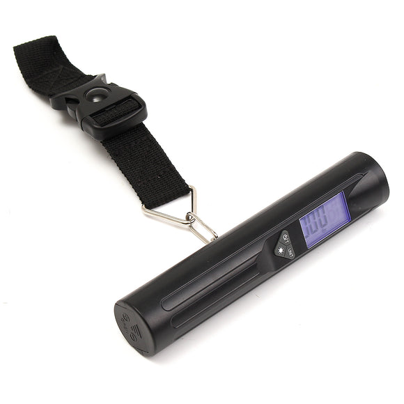 50kg Digital Portable Travel Weighing Luggage Scale with 8 LED Torch for Suitcase