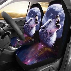 Universal Car SUV Front Seat Cover Printed Chair Full Protector Cover Breathable