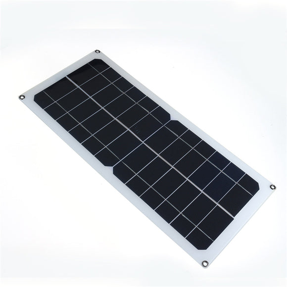 10W 12V/5V Monocrystalline Solar Panel Save Energy USB Module Battery Charger Solar Cells