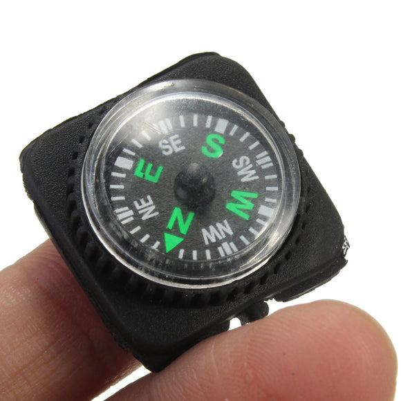 IPRee Mini EDC Compass For Paracord Bracelet Outdoor Camping Emergency Survival Tool