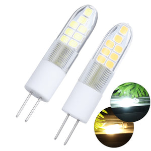 AC220V 2.5W G4 2835 Ceramics Warm White Pure White 16LED Corn Light Bulb for Chandelier Indoor Home