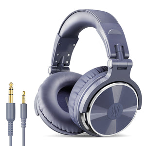 Oneodio Pro-002 Wired Headphones HIFI Bass 50MM Drivers Noise Reduction Foldable 3.5MM 6.35MM Over-Ear Studio DJ Gaming Headset with Mic