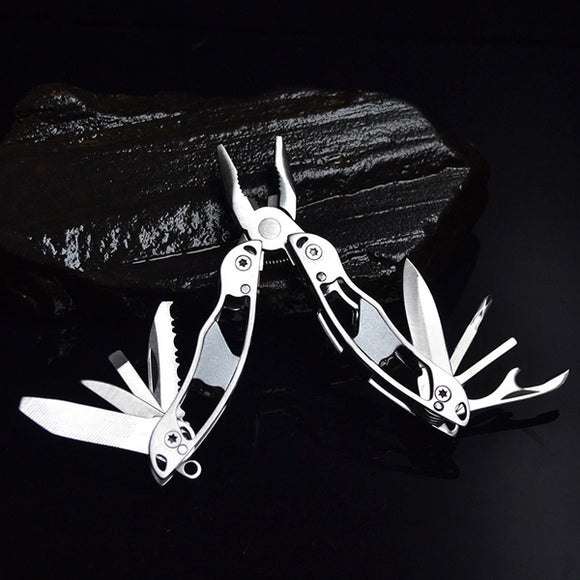 Butterfly Shape Mini Multifunction Pliers Portable Folding Tool Outdoor Equipment Knife Keychain