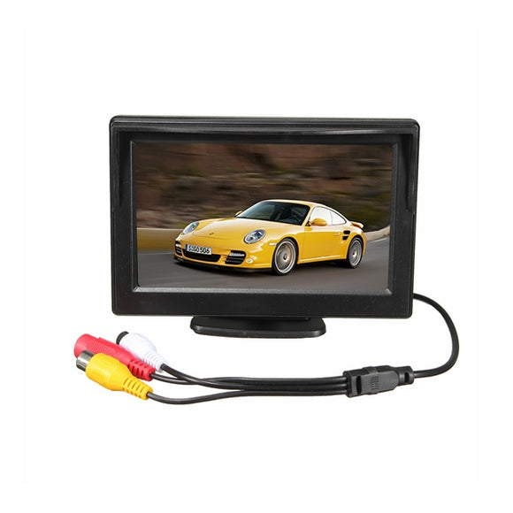 5Inch LCD Screen Monitor And 170 Car Rear View Reverse Backup Camera Night Vision