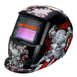 Solar Auto Darkening Welding Helmet Tig Mask Grinding Welding Mask Machine Clown Pattern