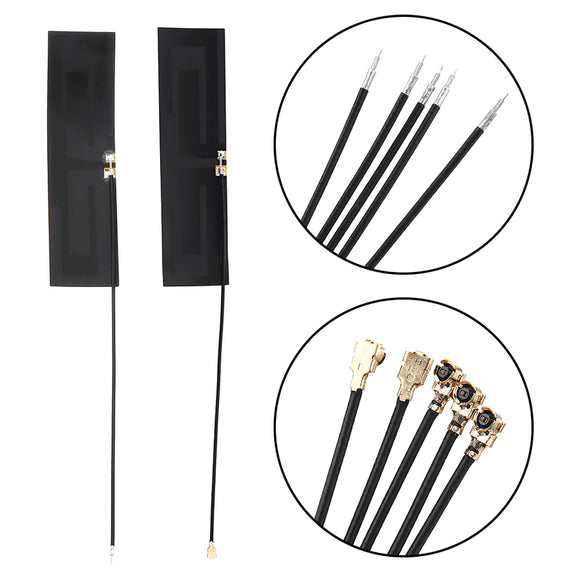 5Pcs IPEX /Welding GSM 2G 3G LTE GPRS CDMA WCDMA 4G FPC Antenna Aerial 8dBi Built-in Antenna