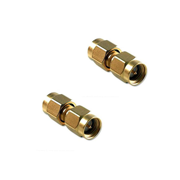 10pcs SMA Male To SMA Male Barrel Adapter Connector SMA-JJ for RC Drone FPV Antenna