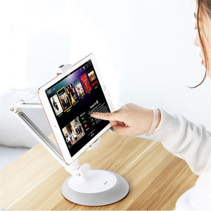 Rock Stable Adjustable Clip Flexible Arm 360 Degree Rotation Desktop Holder Stand for Mobile Phone Tablet