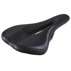 Hollow MTB Road Bike Bicycle Saddle Sports Soft Pad Saddle Seat Black