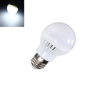 E27 5W Sound Sensor Light Control 5730 SMD LED Lamp Bulb White 220V