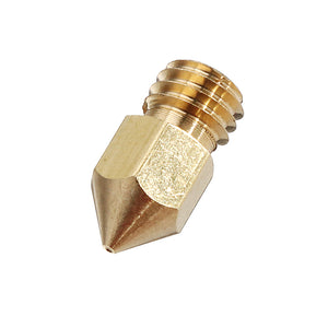 70pcs Creality 3D 0.4mm Copper M6 Thread Extruder Nozzle For 3D Printer