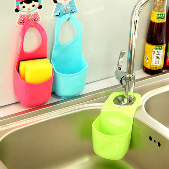 Honana HN-L1 Kitchen Bathroom Hang Basket Wall Pocket Storage Bag Filter Water Creative Rack Hanger