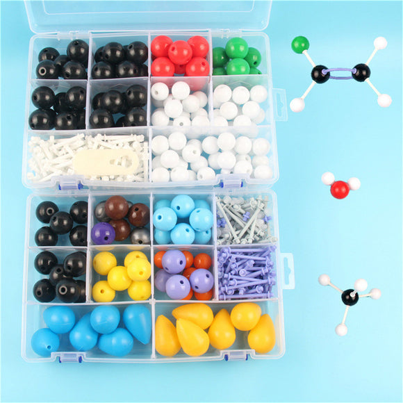451Pcs Molecular Molecules Model Kit General & Organic Chemistry Atom Bonds Science Toy Student Set
