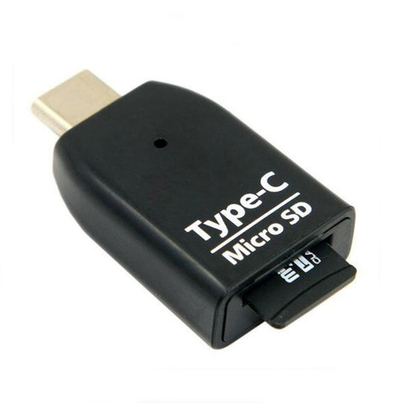 USB 3.1 Type-C to Micro SD Card Reader Adapter for Mobile Phone & Computer