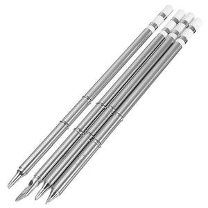 4pcs T12-K T12-B T12-BC2 T12-D24 Solder Iron Tips T12 series for Hakko Soldering Rework Station