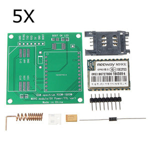 5Pcs DIY M590E GSM GPRS Communication Module Kit Dual Band 900/1800MHZ 85.6 Kbit/s For Arduino