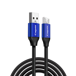 CAGABI T2 TPE 480Mbps 5V 2.4A Micro USB Charging Sync Data Cable For Samsung Xiaomi Huawei