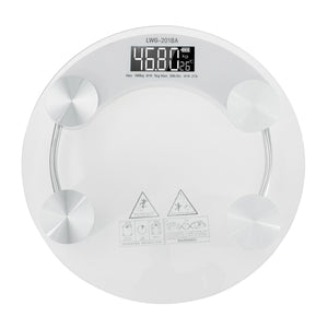 Digital Body Scale 180KG LCD Glass Weight Scales Bathroom Gym Electronic Scale